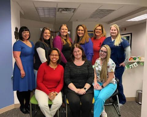 a group of women